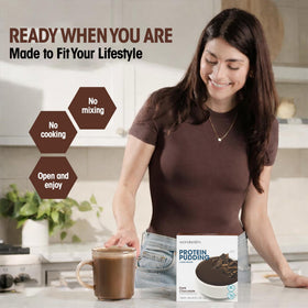 WonderSlim serving cup ready to enjoy as a quick, satisfying snack.