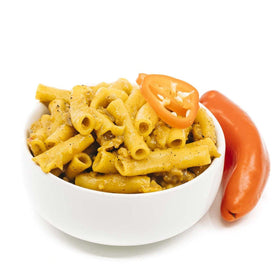 WonderSlim Protein Pasta Spicy Cheese ingredients label highlights nutrition details