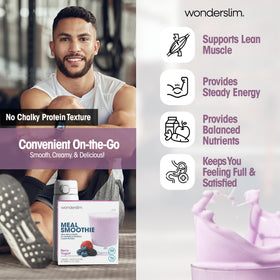 WonderSlim Gluten-Free Label on packaging communicates gluten-free meal option.
