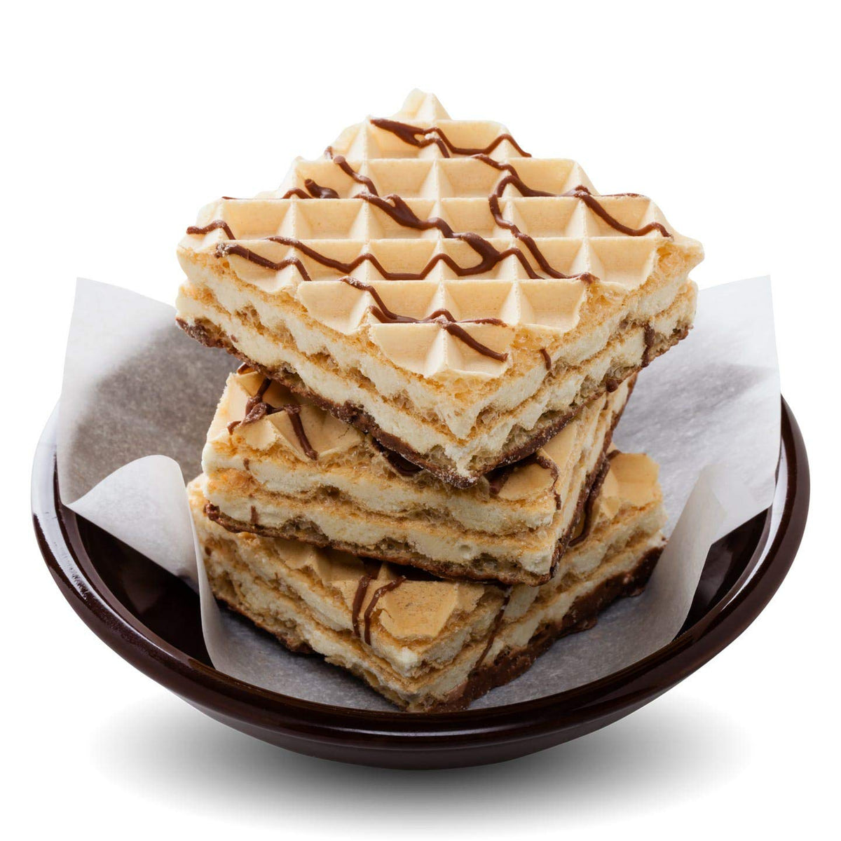 WonderSlim on-the-go vanilla wafer snack fits into bags and pockets.