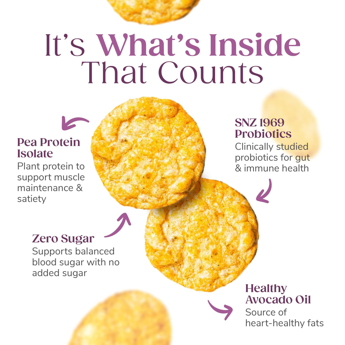 WonderSlim protein chips probiotics avocado oil ingredients label