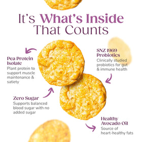 WonderSlim protein chips probiotics avocado oil ingredients label