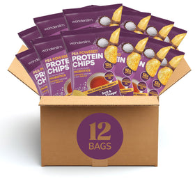 WonderSlim protein chips probiotics packaging and branding