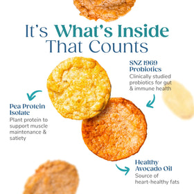Wonderslim Protein Chips crisp snack texture close-up