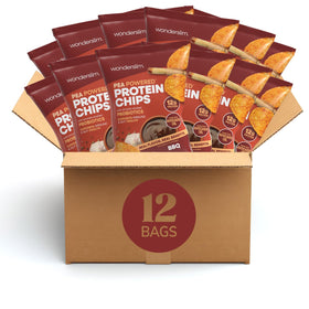 WonderSlim crunchy snack chip inviting flavorful, mindful eating