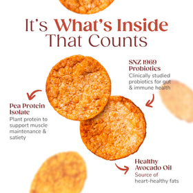 WonderSlim Gluten-free Vegan Protein Chips ideal for plant-based diets