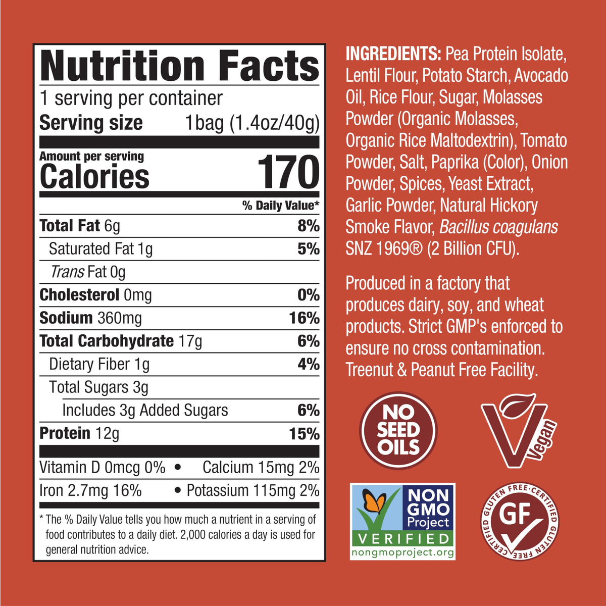 WonderSlim Protein Chips no seed oils for clean ingredient profile
