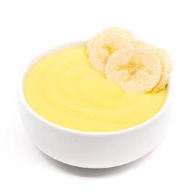 WonderSlim Banana Delight cup with spoon emphasizes easy, on-the-go protein