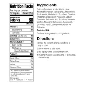 WonderSlim Protein Pudding Lemon front packaging to highlight gluten-free option.