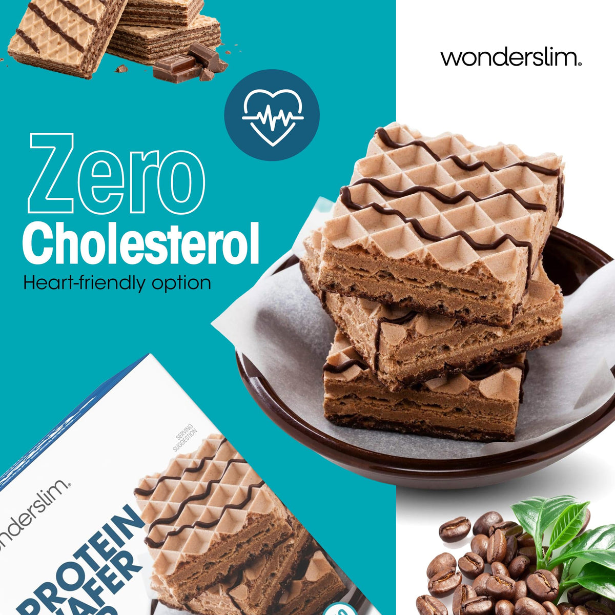 WonderSlim serving idea: enjoy with coffee for a quick breakfast bite.