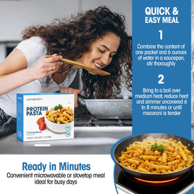 WonderSlim USA-made taste-tested packaging signals quality and reliability.
