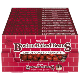 Wonka Boston Baked Beans in a 12-pack display for party-ready sharing.