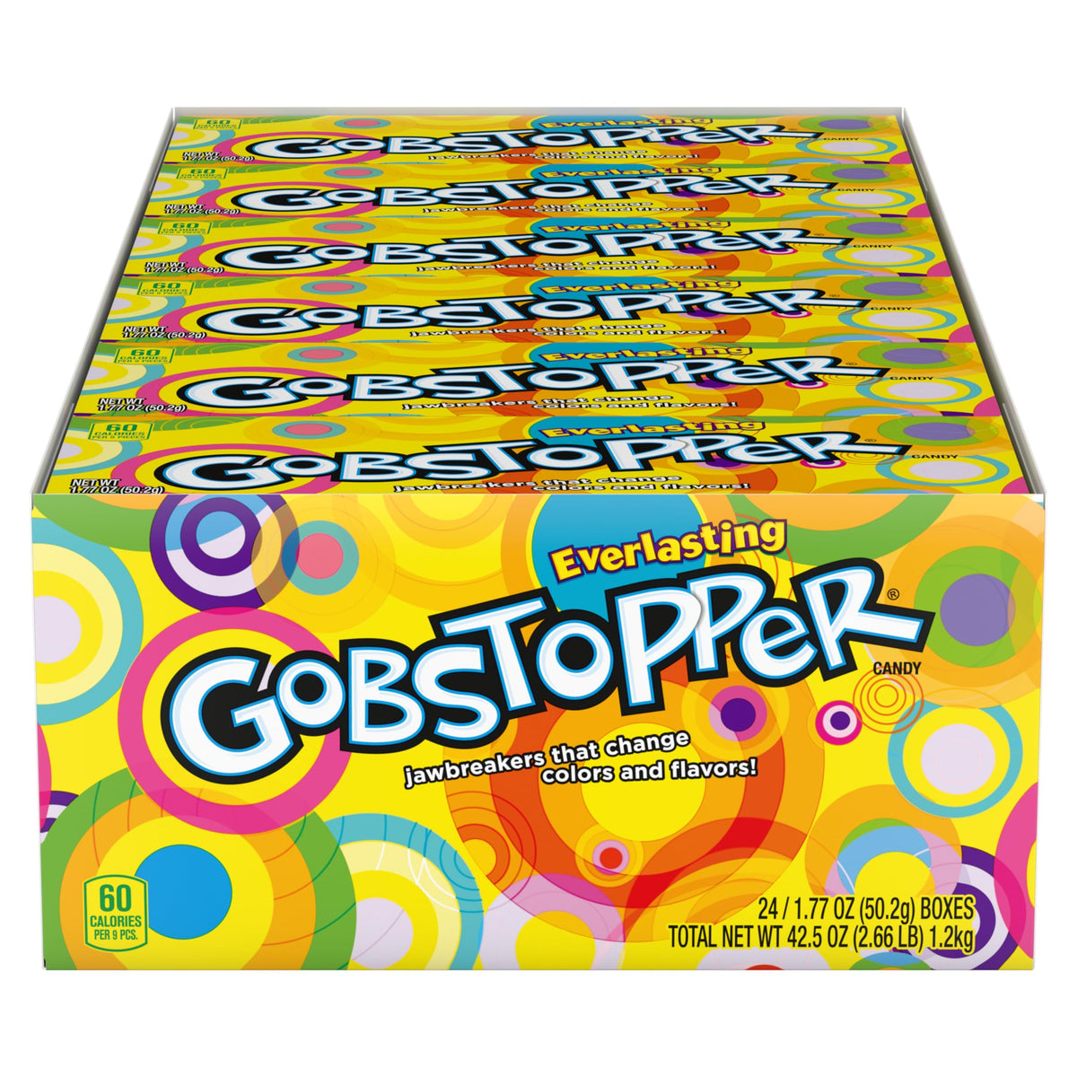 Wonka Everlasting Gobstopper whimsical WonkaVerse mood captured in candy display.