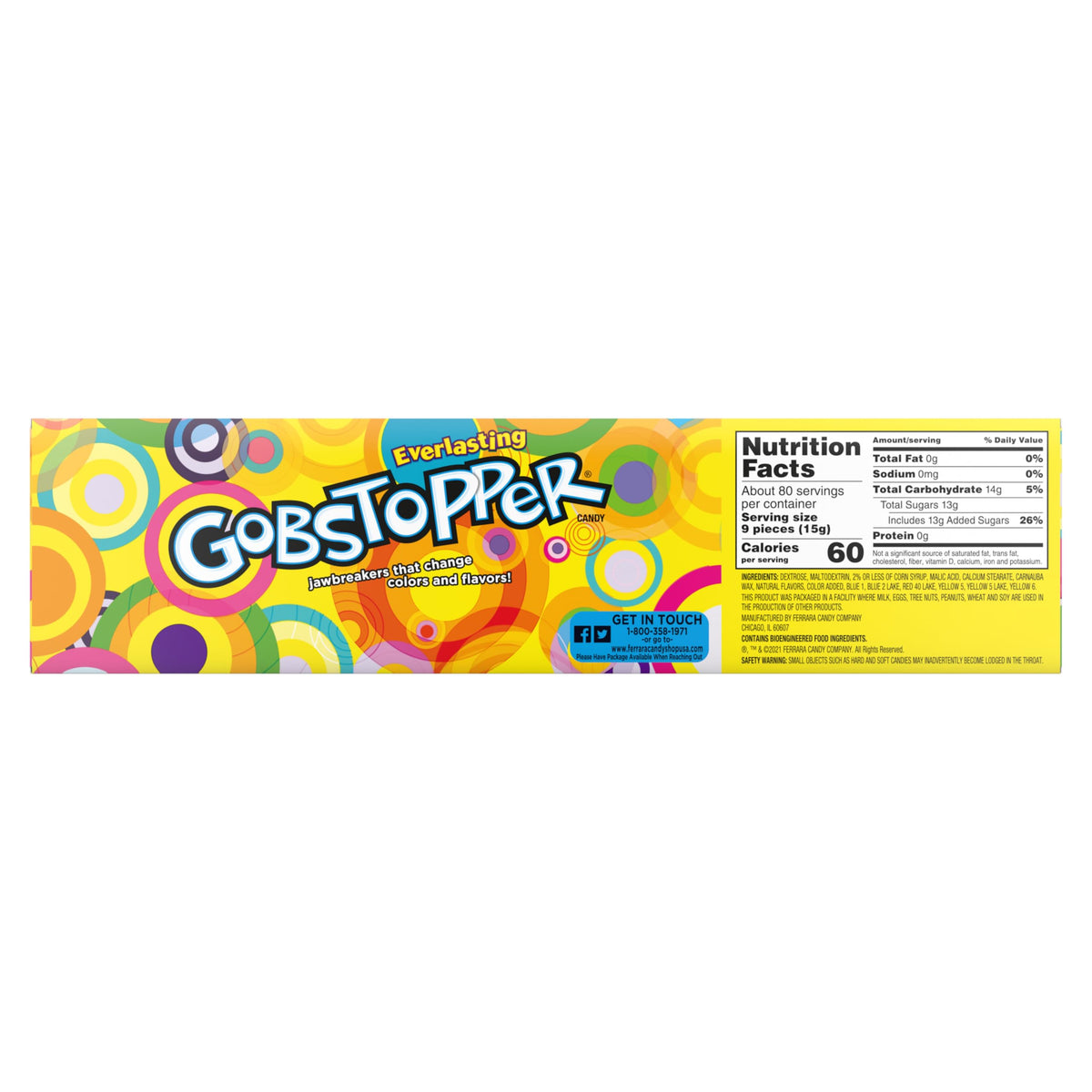 Wonka Gobstopper flavor variety offers a curious tasting journey.