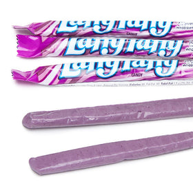 Wonka Laffy Taffy Rope grape ten-inch-length; chewy grape flavor for snack time.