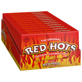 Wonka Red Hots theatre box of cinnamon candy for cinema nights