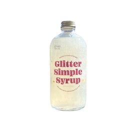 Wood Stove Kitchen SparkleMix bottle pour with edible glitter shimmer for cocktails
