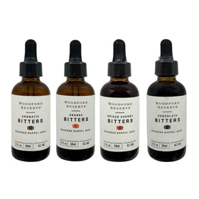 Woodford Reserve aromatic-bitter-bottle adds nuanced spice to cocktails.