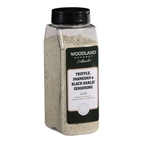 Woodland Gourmet seasoning texture close-up shows truffle flecks for premium finish