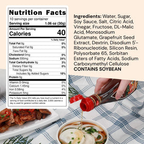 Woori Cham bulgogi marinade tenderizes and adds glaze for richness.