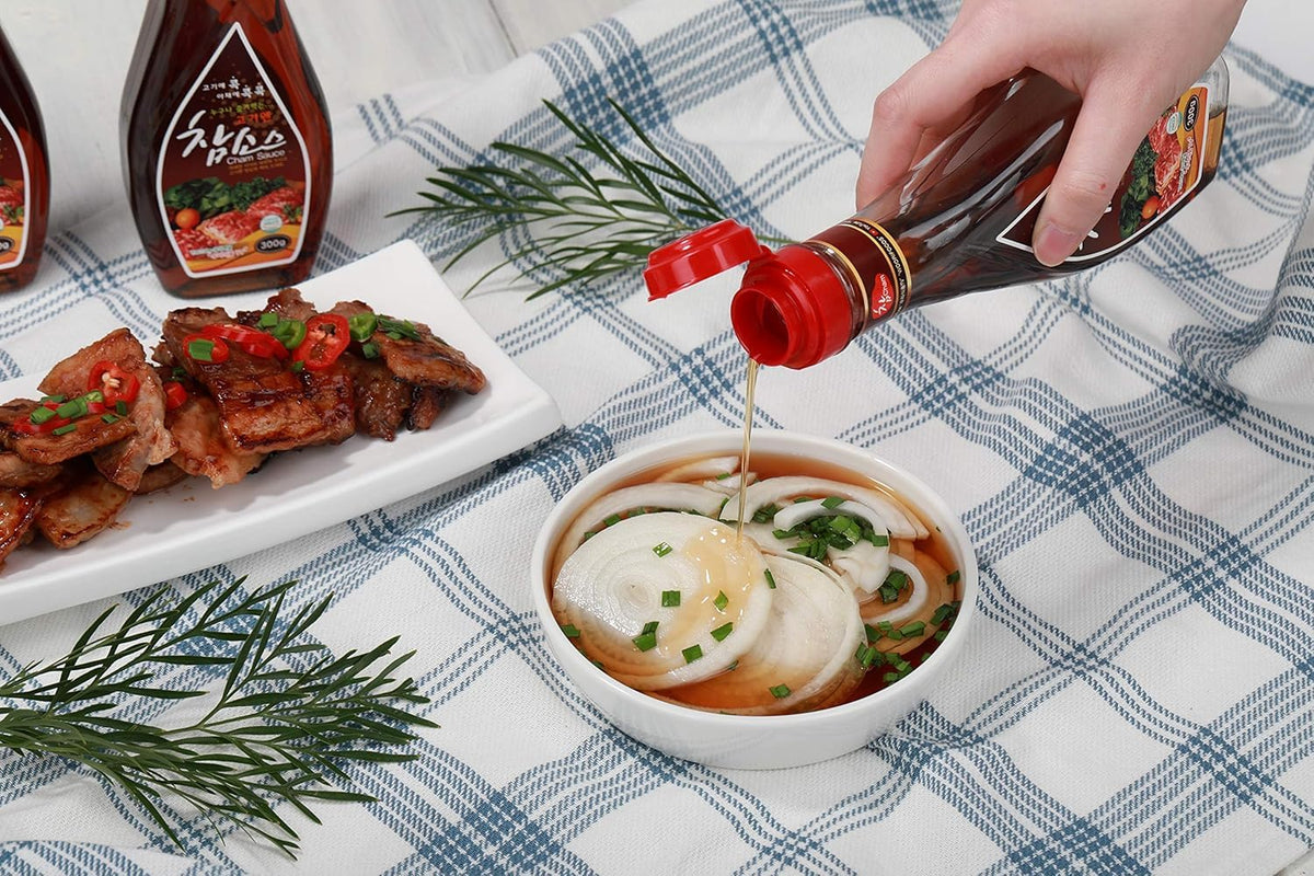 Woori Cham veggie dip delivers bold, balanced taste for vegetables.
