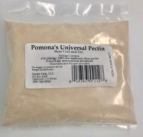 Workstead Pomona's Universal Pectin front packaging, bulk size for pantry canning projects.