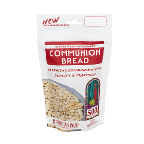 World Communion Cups unleavened bread square—sealed freshness supports reliable church use.