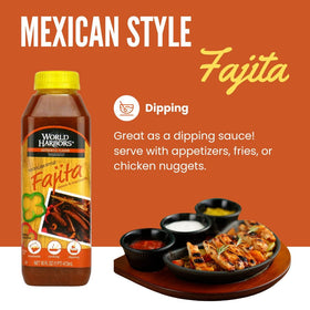 World Harbors Mexican Style Fajita Marinade with herbs and vegetables for stir-fry versatility