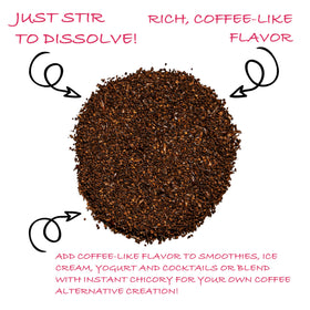 Worldwide Botanicals Barley Orzo roasted close-up with rich aroma.