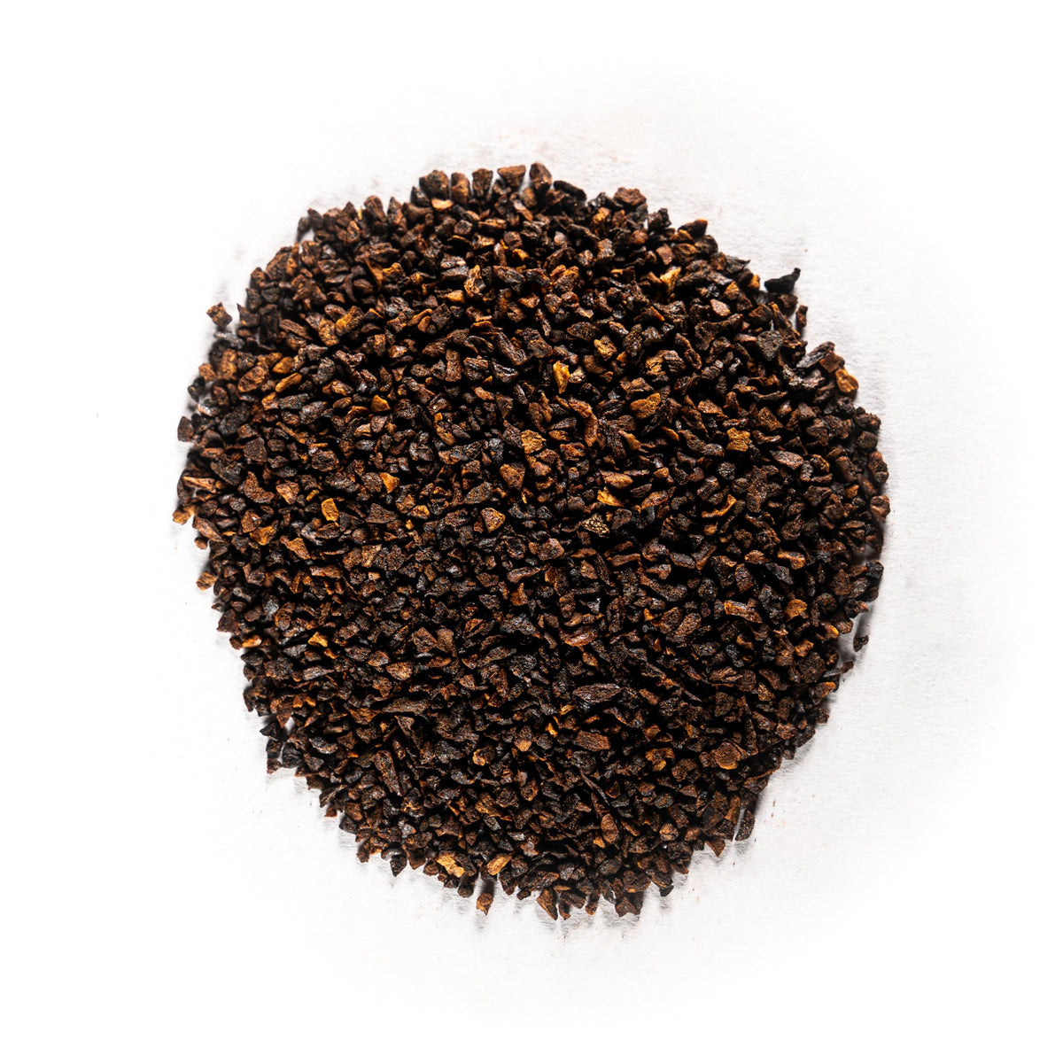 Worldwide Botanicals chicory brew setup showing coffee-like preparation