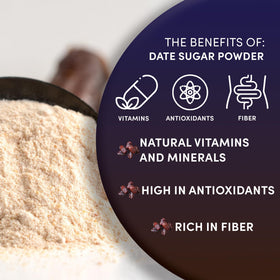 Cookies baked with Worldwide Botanicals date sugar showcase baking versatility.