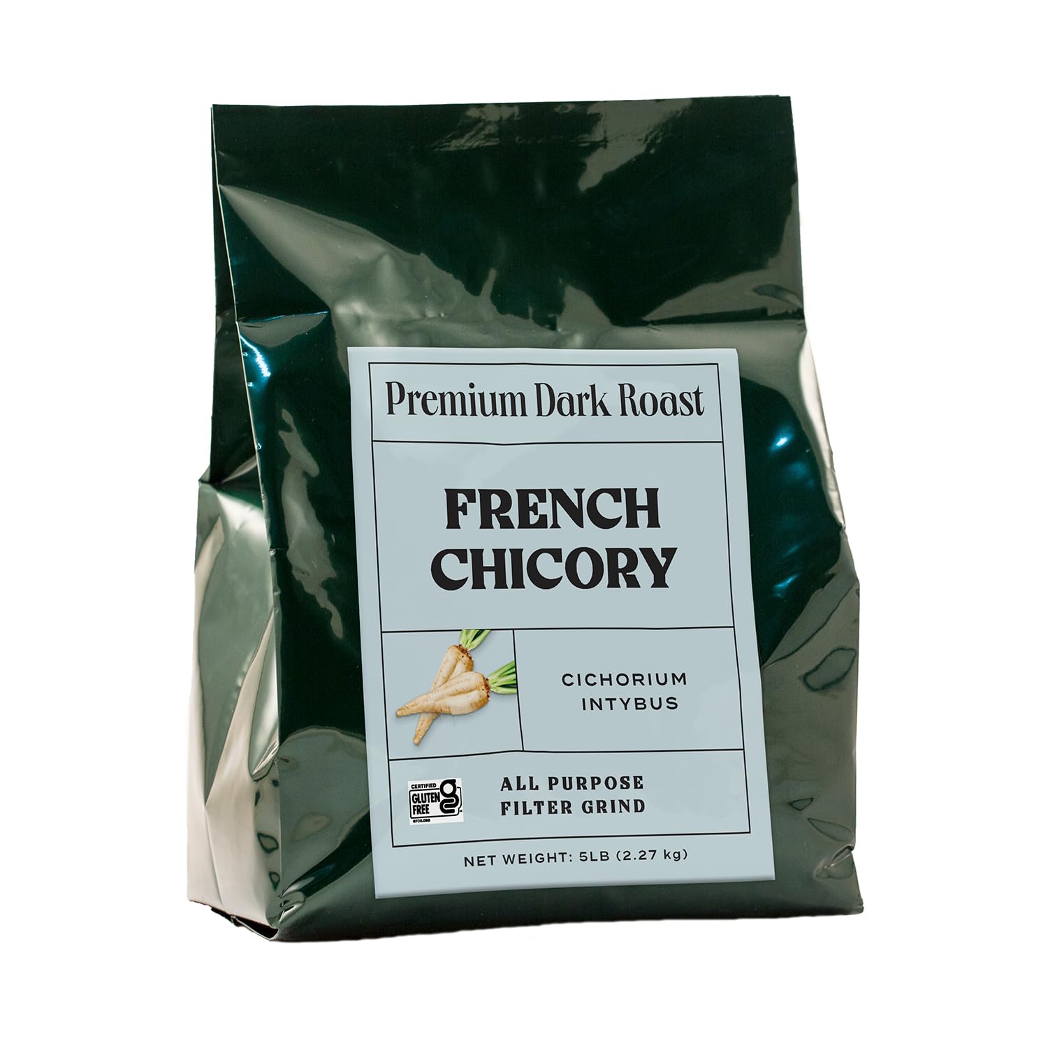 Worldwide Botanicals French chicory root bag for home brewing and flavor balance.