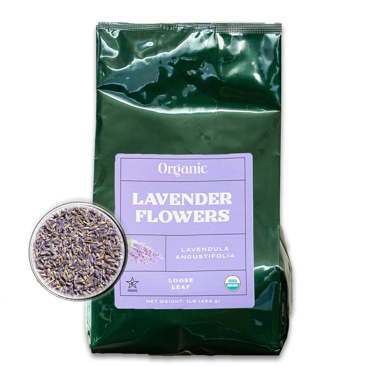Worldwide Botanicals lavender-eye-pillow promotes relaxing aromatherapy and restful moments.