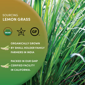 Worldwide Botanicals Lemongrass leaves used as cooking base