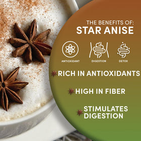 Worldwide Botanicals star anise ground for spice blends, marinades, and baking