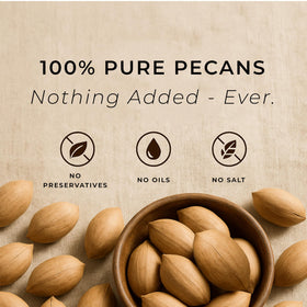 Worth Pecan Pieces baking-setup showcases versatile texture for cookies and brownies.