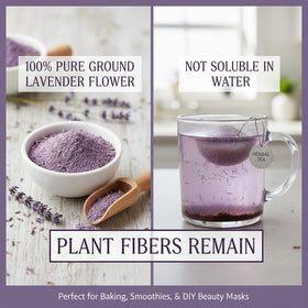 WOTIHA Edible-grade Lavender Powder adds floral notes to baking and drinks