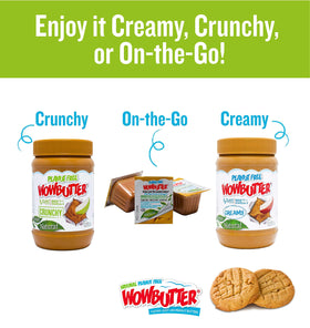 Ingredients and nut-free facility details emphasize safe production