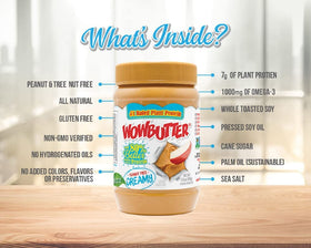 WOWBUTTER creamy spread on toast for quick breakfast ideas
