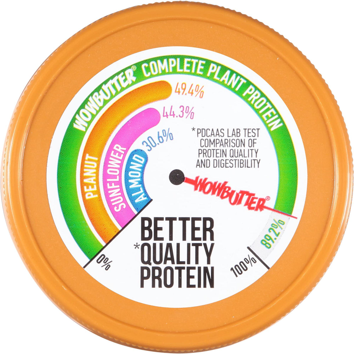 WOWBUTTER facility icon indicating nut-free manufacturing and safety standards