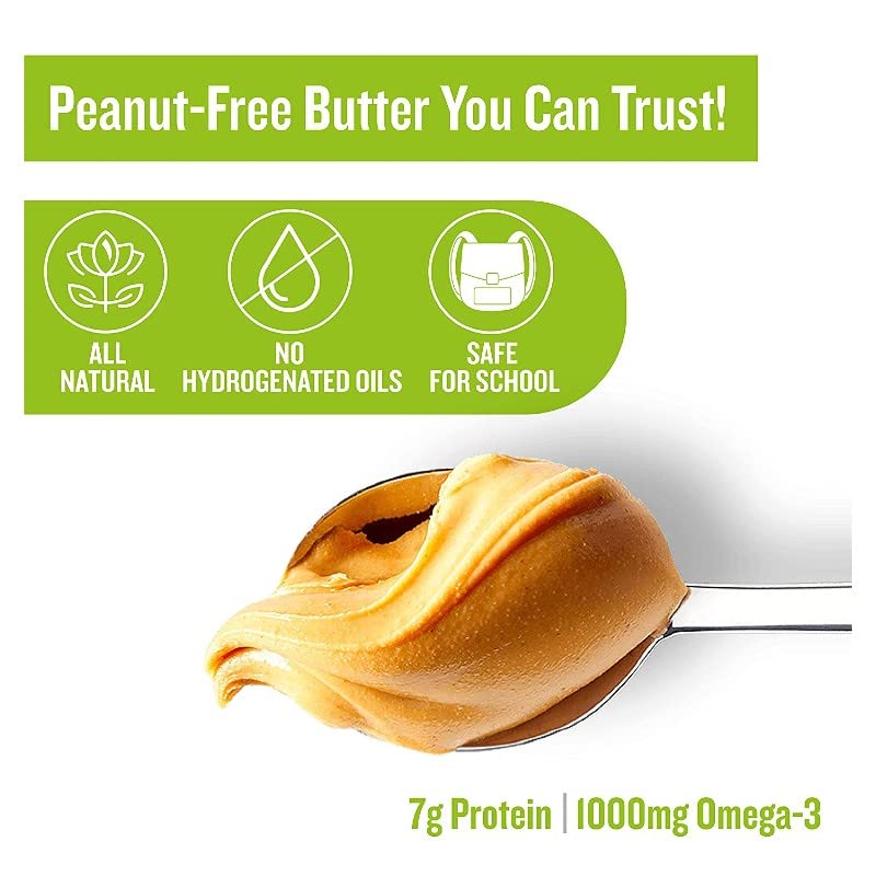 WOWBUTTER pack of 2 jars on countertop for convenient family use