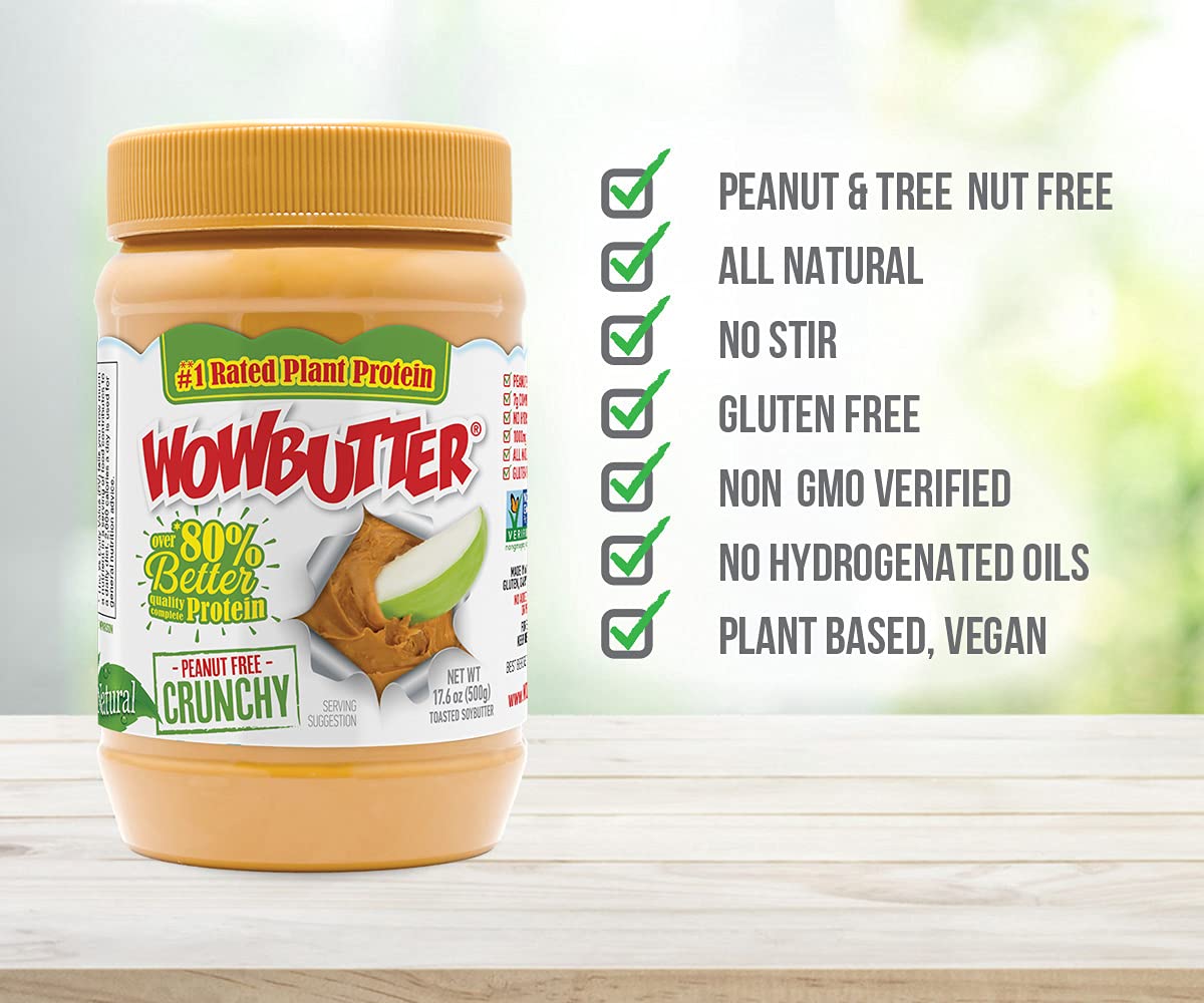 WOWBUTTER paired with fruit or oats to boost protein