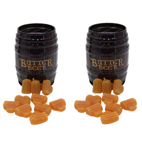 Wowser Harry Potter Butterbeer chewy candy tin 2-pack, a fun gift idea.