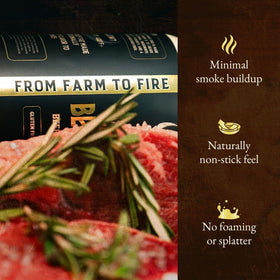 Roasted vegetables with Wrath & Remedy Wagyu Tallow for depth and caramelization