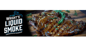 Wright's Applewood Liquid Smoke in a kitchen setup for weeknight meals