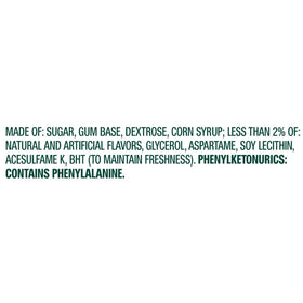 Wrigley's Doublemint on-the-go gum dispenses easily for quick refreshment.