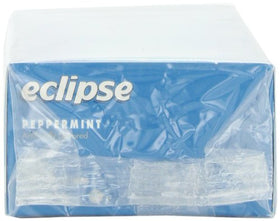 Wrigley's Eclipse Mints Peppermint candies outside packaging for quick breath refresh.