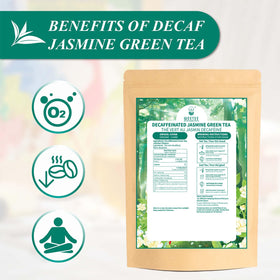 WT WEETEE jasmine tea with light desserts creates a refreshing finish