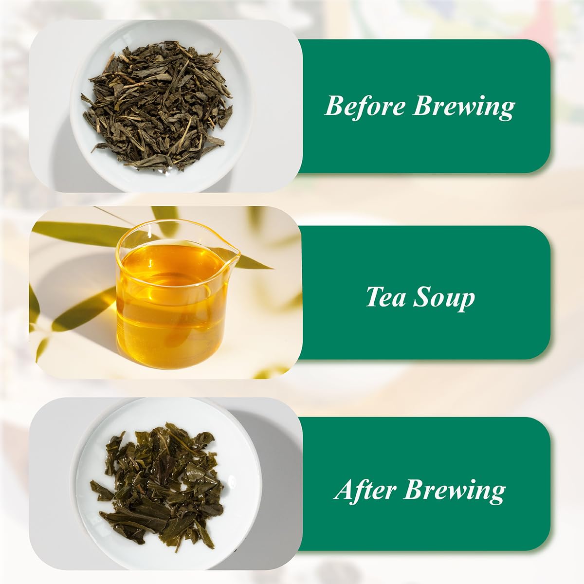 WT WEETEE decaf cup steam highlights smooth flavor and jasmine sweetness