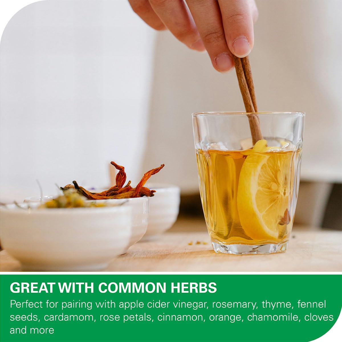 WT WEETEE licorice tea label closeup highlights organic origins
